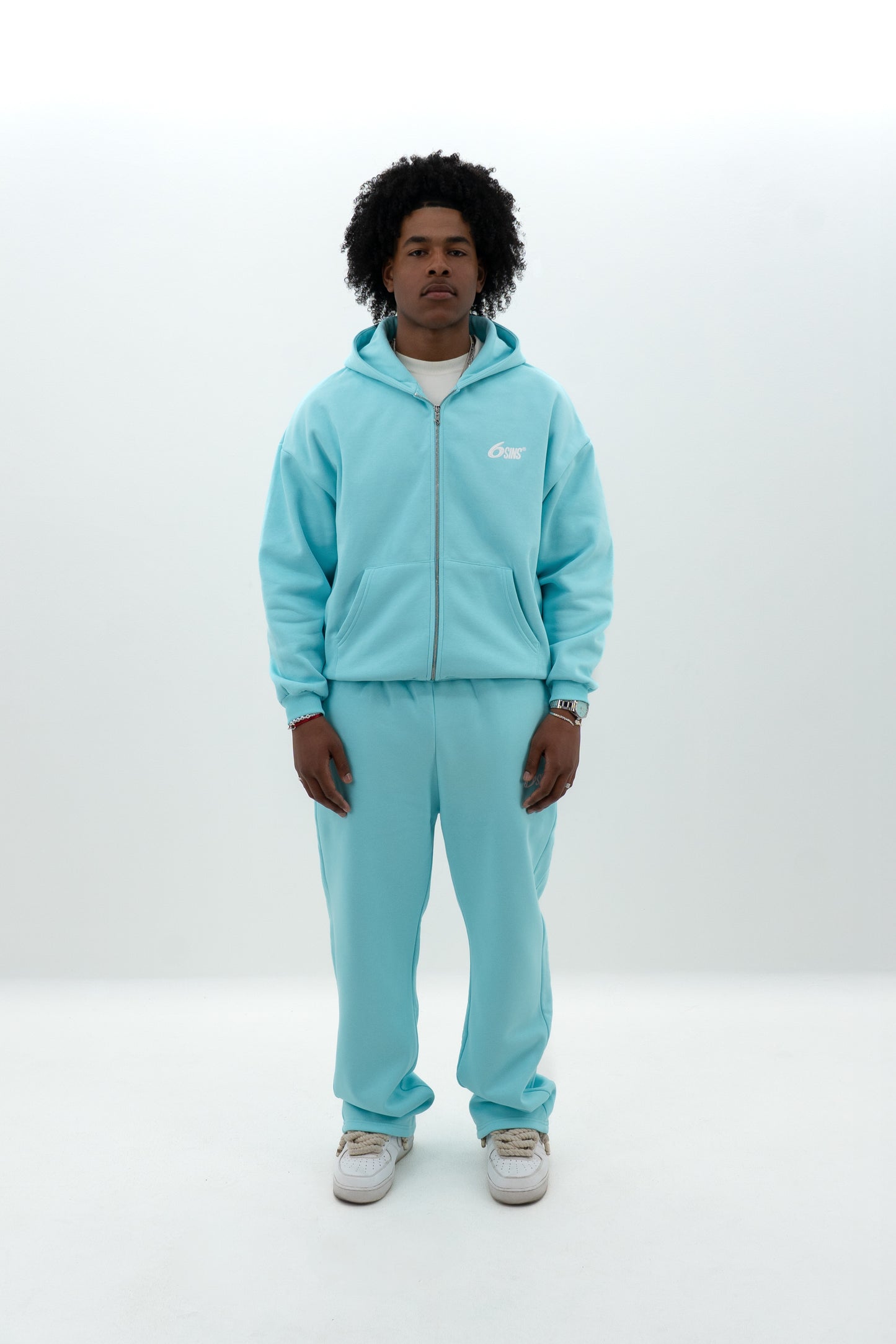 OPEN LEG JOGGER TROPICAL ISLAND