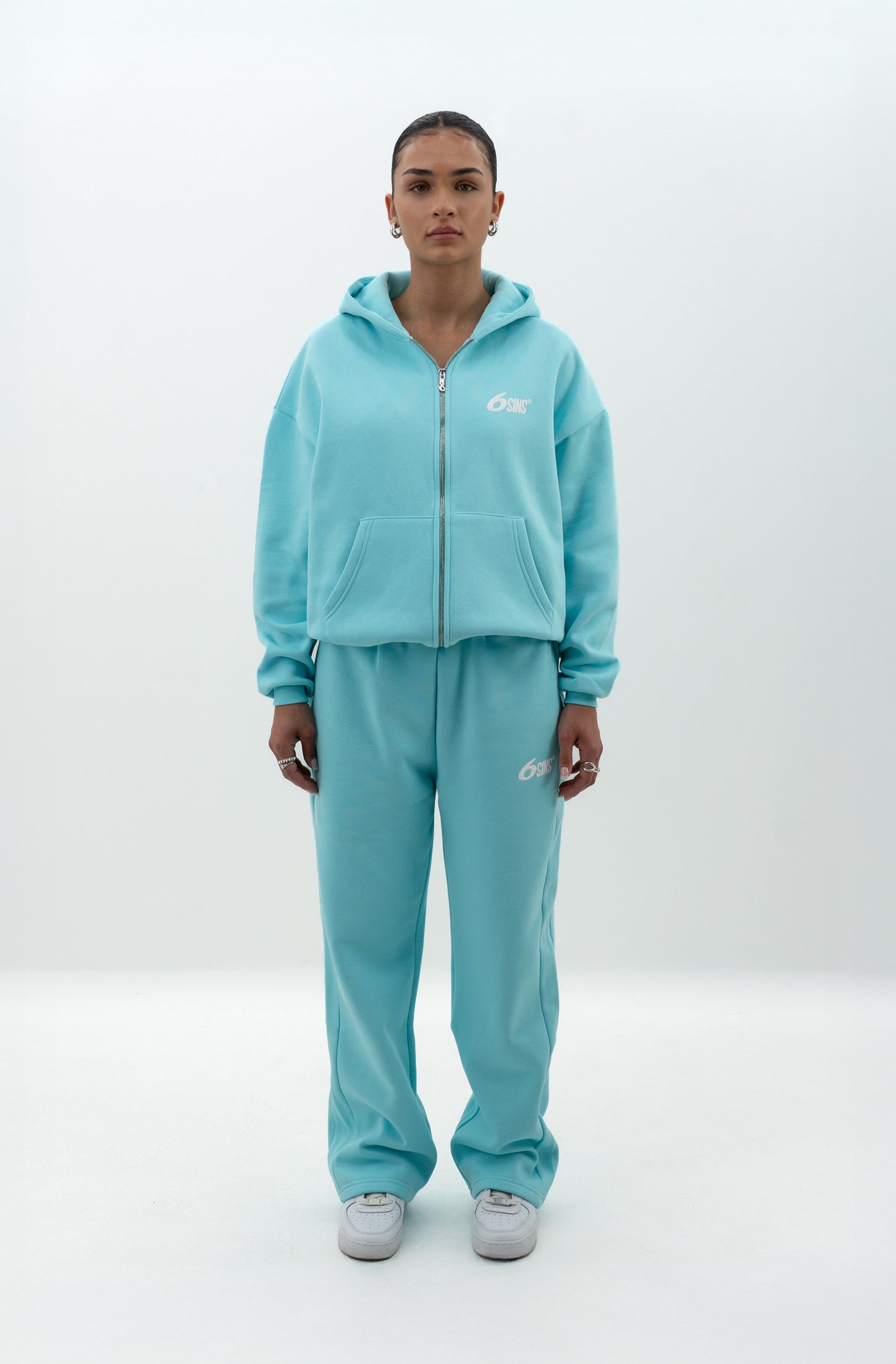 OPEN LEG JOGGER TROPICAL ISLAND